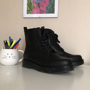 Wild Fable Black Combat Boots